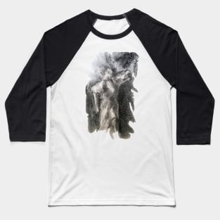 Figure Extending Hand Baseball T-Shirt